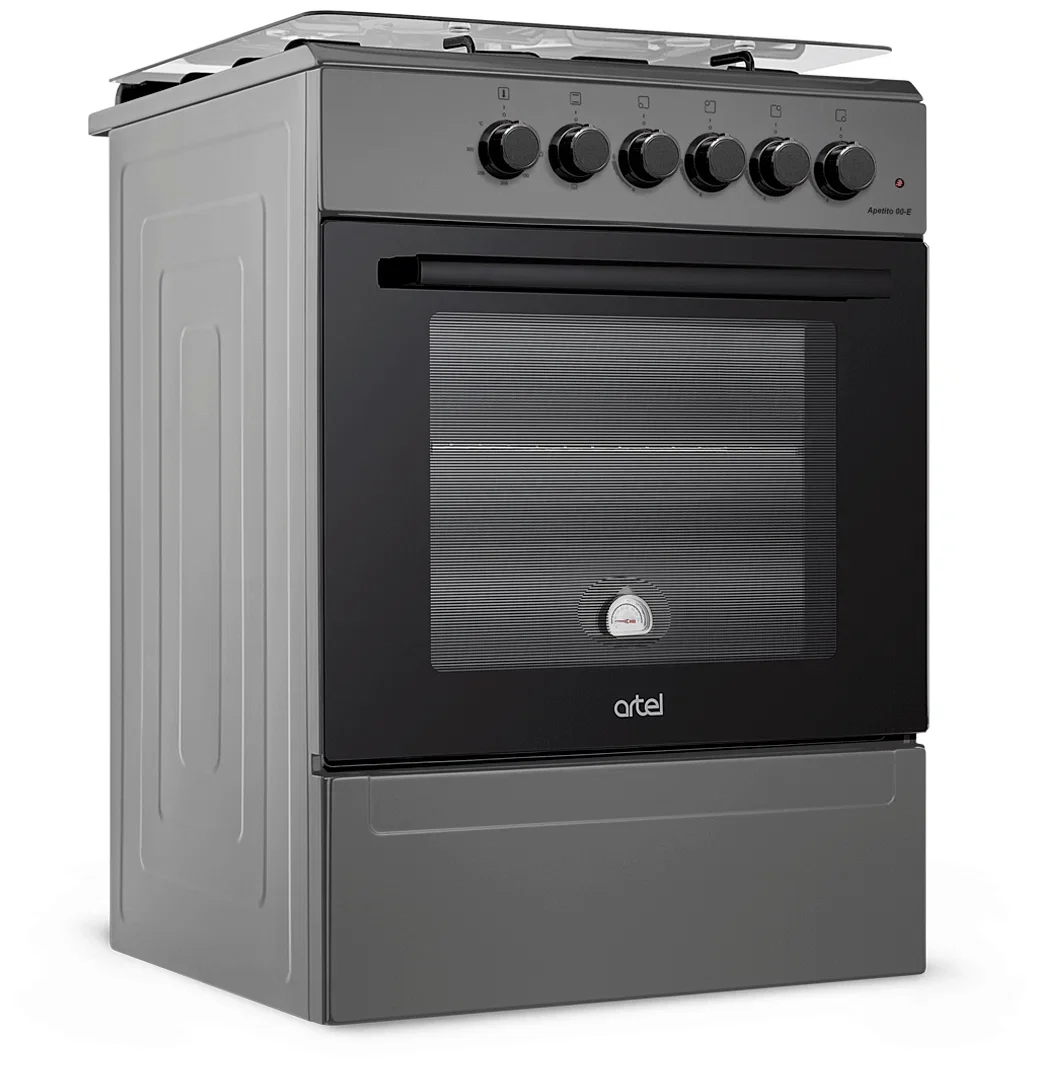 ARTEL Плита комбинированная "APETITO 00-E" grey