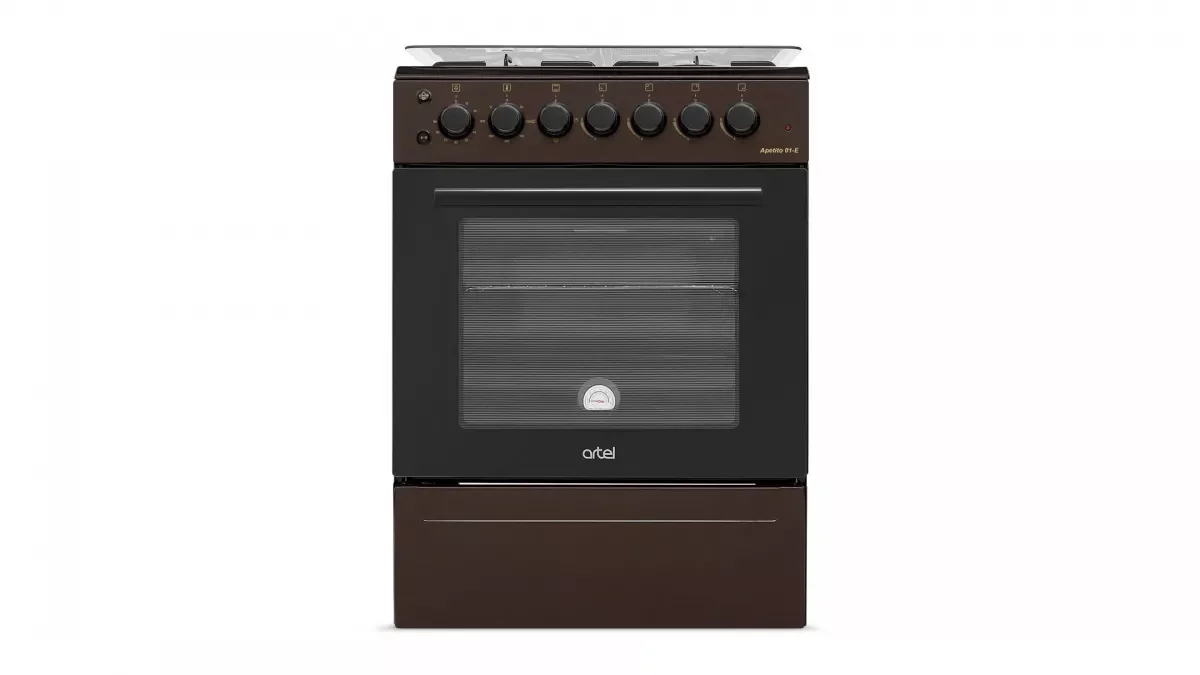 ARTEL Плита комбинированная "APETITО 01-E" brown
