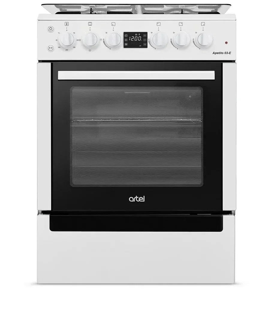 ARTEL Плита комбинированная "APETITО 03-E" white