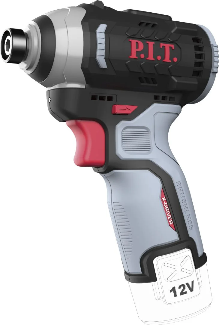 P.I.T. Винтоверт IMPACT аккумуляторный бесщёточный PSD12K-120A SOLO