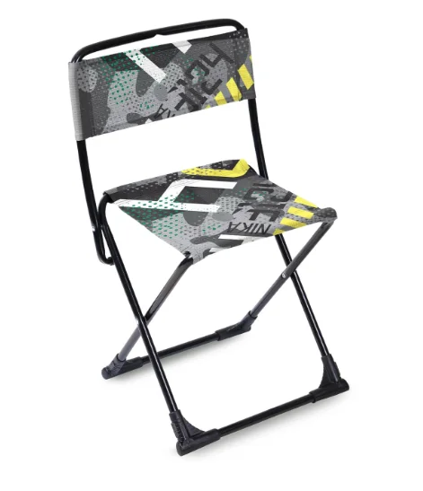 НИКА Стул складной походный ПС3/КЗ коллаж зеленый