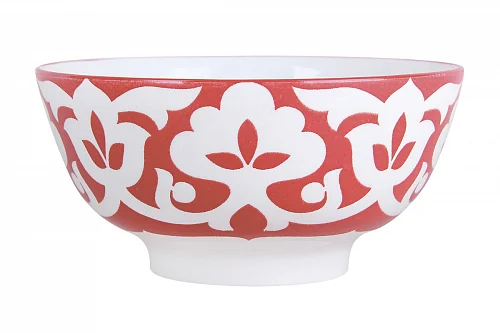 КОРАЛЛ Бульонница "Хлопок красный" (670мл/15см) TC13013154B HCS-913