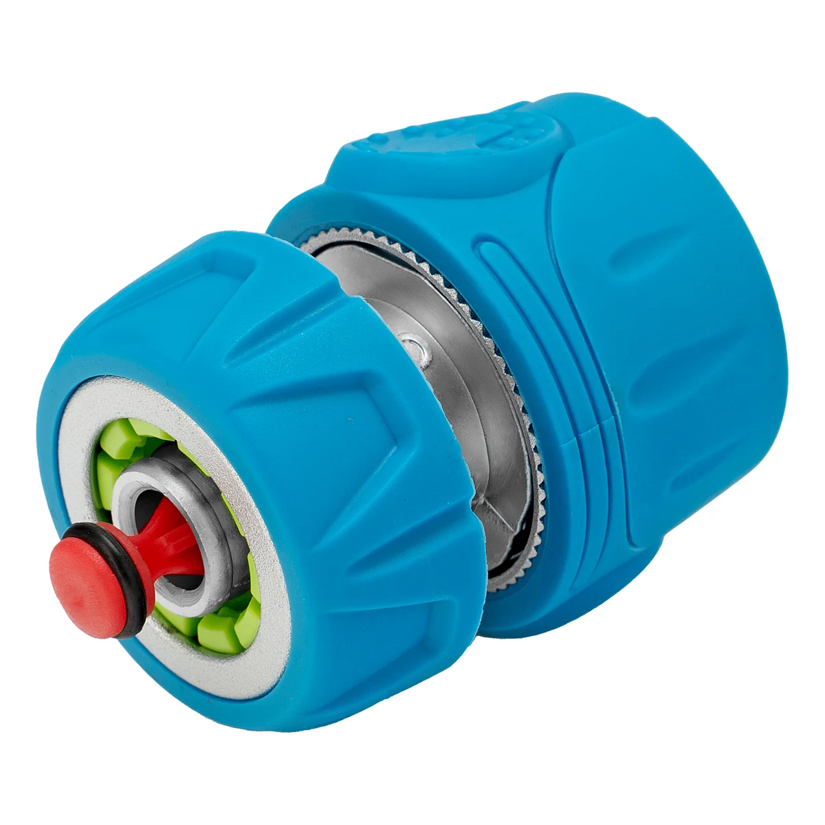 Palisad Соединитель быстросъемный 1/2", аквастоп, алюминий, TPR, LUXE 65835