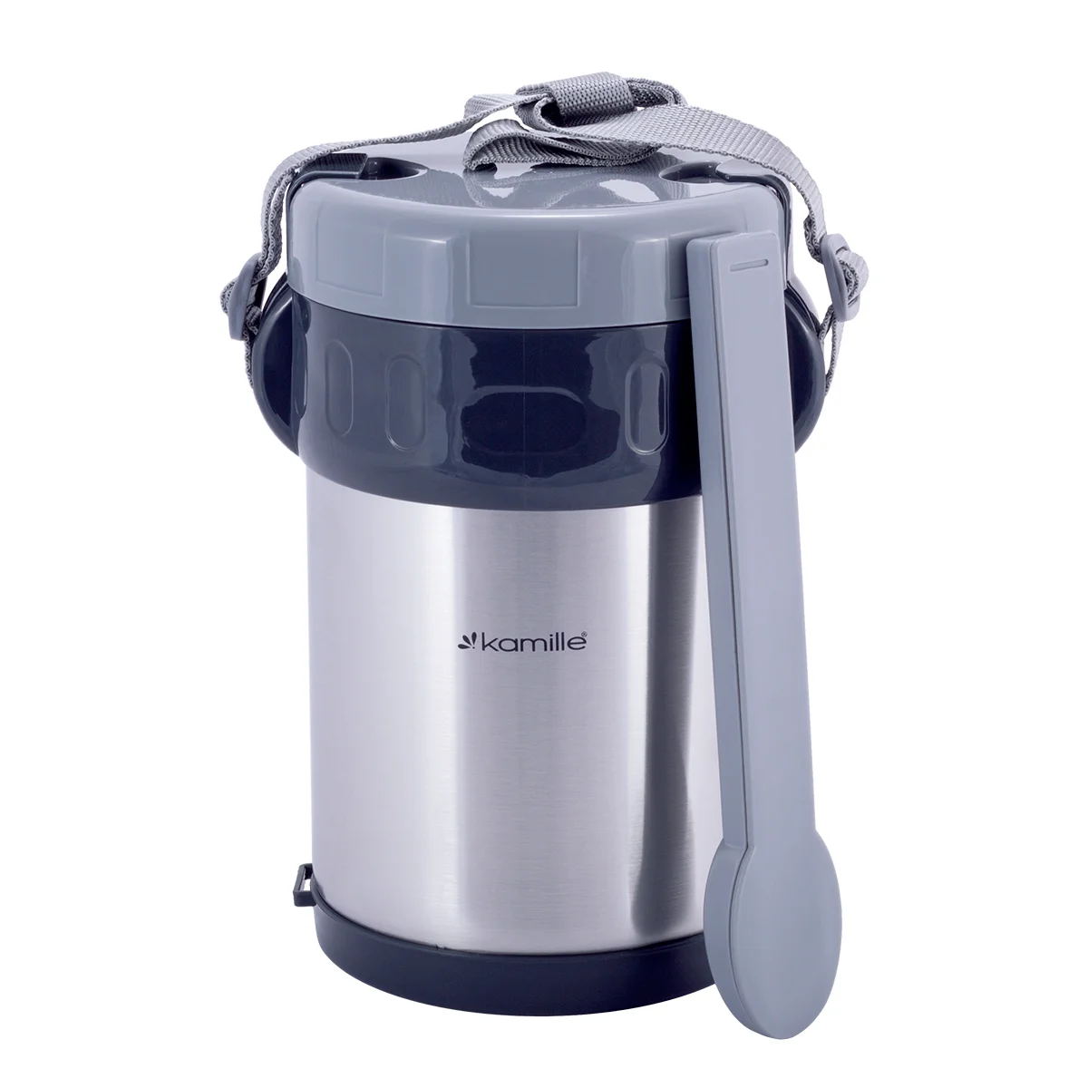 Kamille Термос пищевой 2000 мл. из нержавеющей стали KM 2120