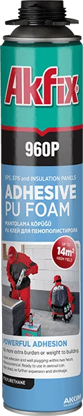 AKFIX КЛЕЙ-ПЕНА ПРОФ. всесезон. 800мл. 960P