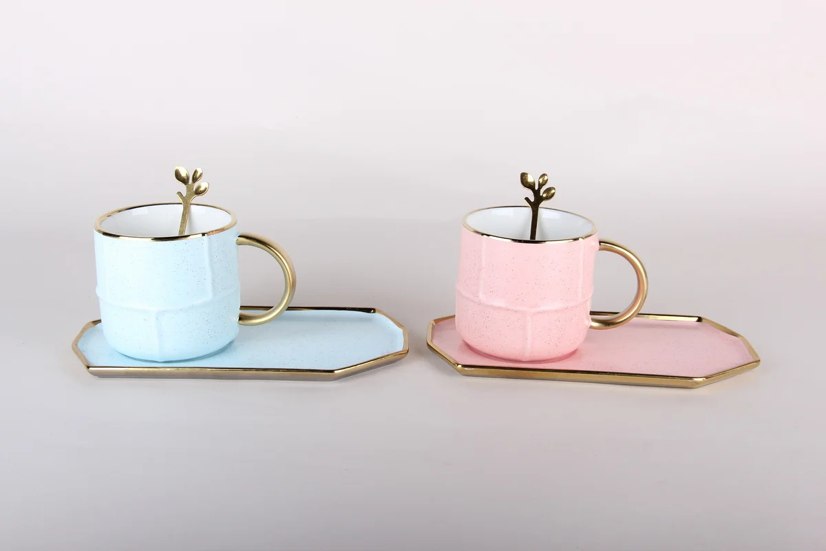 КОРАЛЛ Набор чайный 2 пр. 280мл. 7626