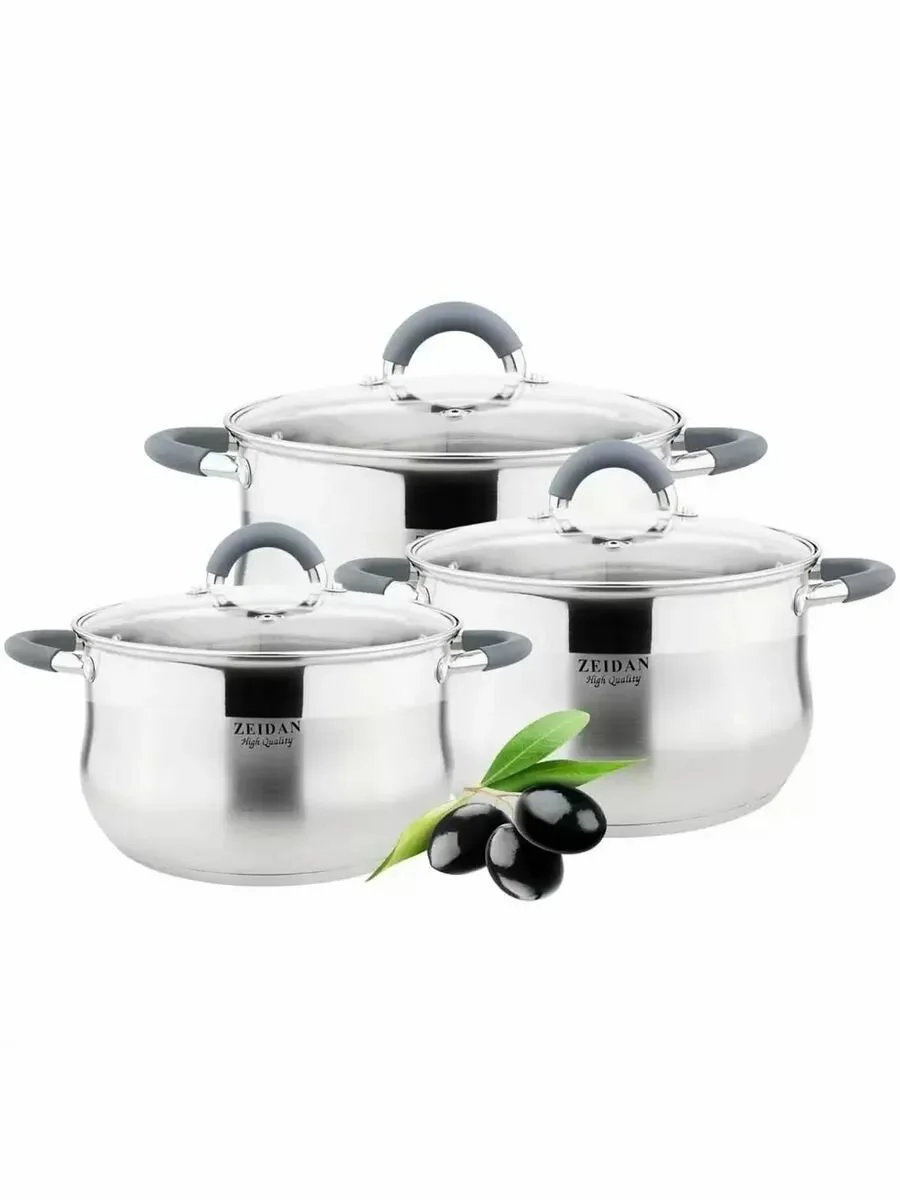 ZEIDAN Набор кастрюль Z-50608