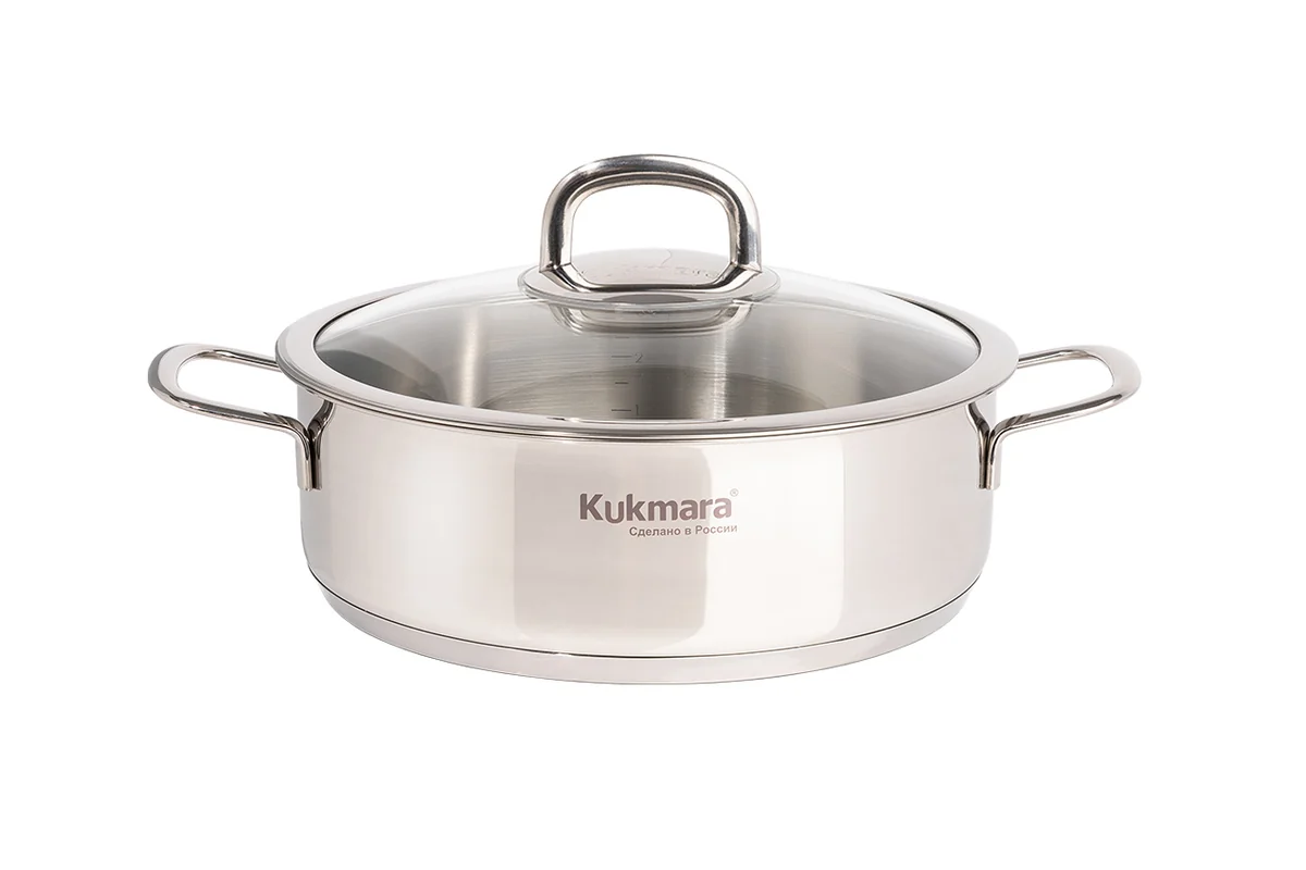 KUKMARA Сотейник линии "SAFIA" 1,9л, д,20см SF-STP1920G