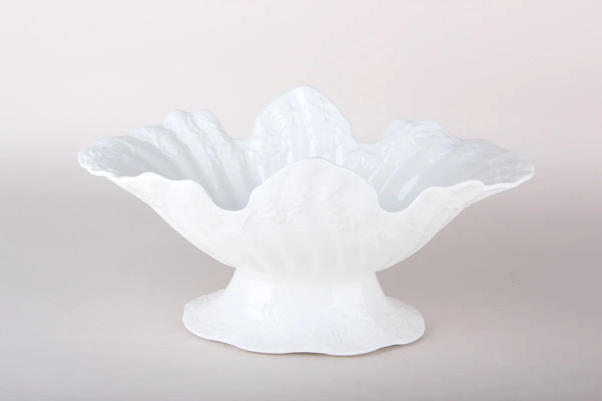 КОРАЛЛ Блюдо на ножке 30,5х18х15 см 7143