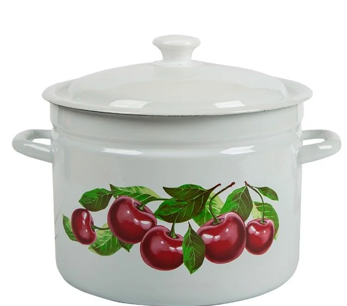 КМК Кастрюля 9 л 41804 212/6 белая