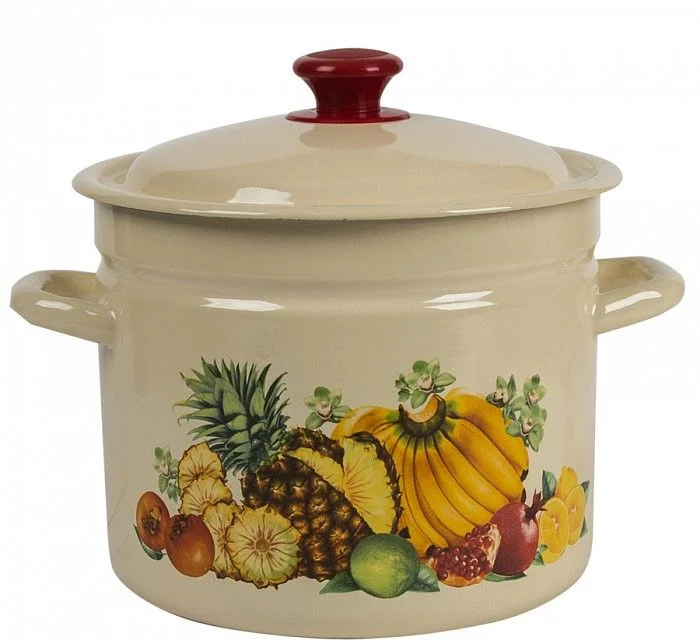 КМК Кастрюля 7 л 41804 192/6 слоновая кость