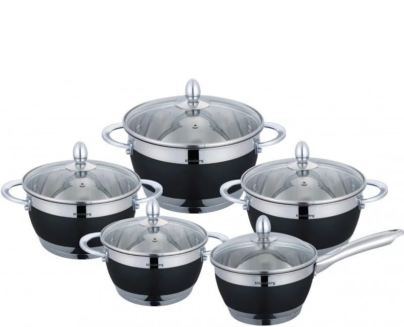 KLAUSBERG Набор кастрюль (10 пр.) KB 7276