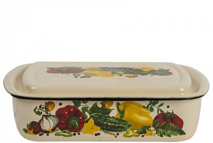 КМК Лоток с крышкой 2,5л 42504 112/6 слоновая кость