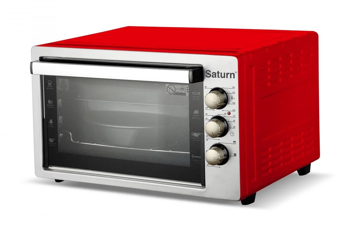 SATURN Электропечь ST EC 1088 Red
