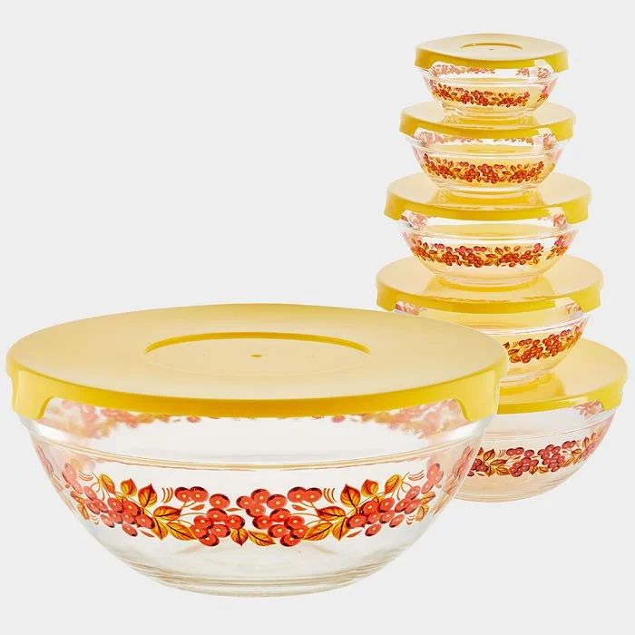 ЗАБАВА Набор салатников Рябина алая РК-0005