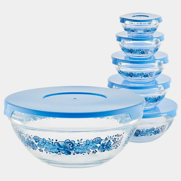 ЗАБАВА Набор салатников Гжель РК-0003