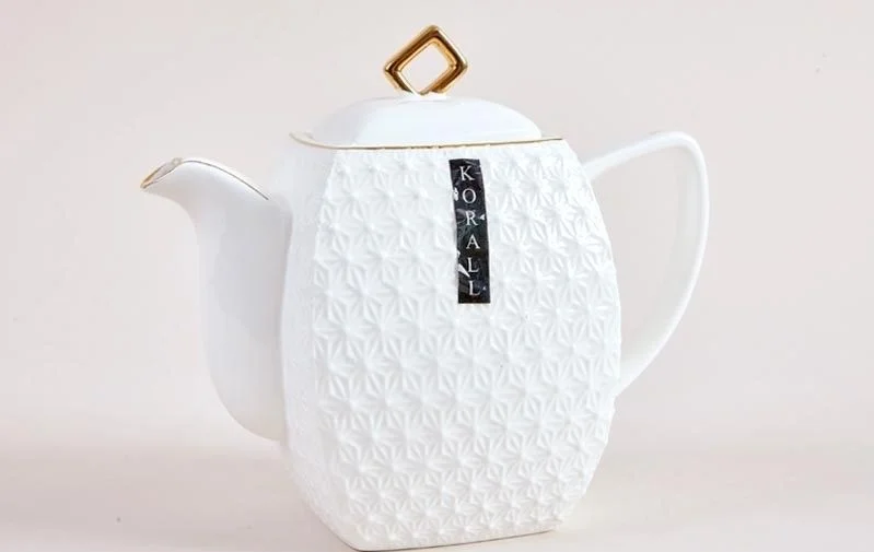 КОРАЛЛ Чайник заварочный 900мл Снежная королева квадрат CS406618-A