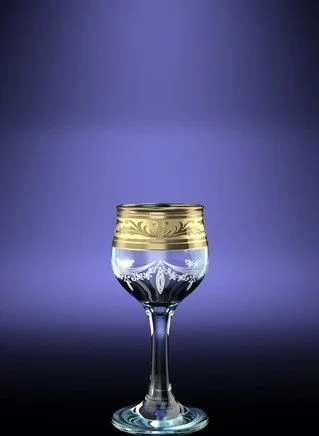 ГУСЬ ХРУСТАЛЬНЫЙ Набор рюмок для водки Русский узор 55мл. GE09-164