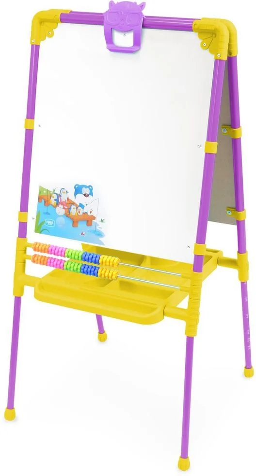 НИКА Мольберт Растущий двусторонний сиреневый М2