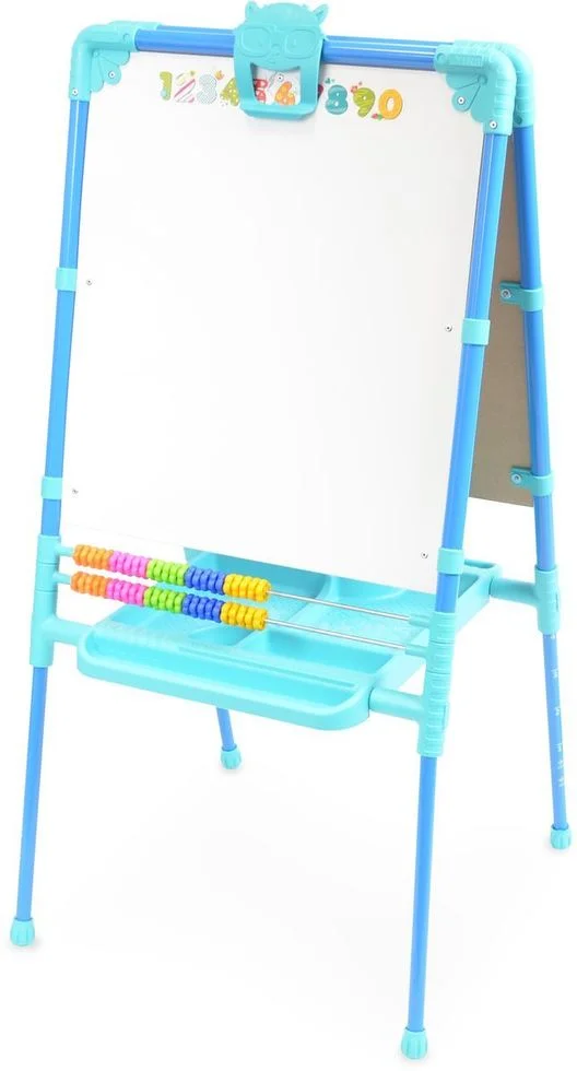 НИКА Мольберт Растущий двусторонний голубой М2