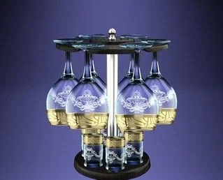 ГУСЬ ХРУСТАЛЬНЫЙ Универсальный набор 12пр. Мускат GE05-411/837-БС