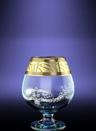 ГУСЬ ХРУСТАЛЬНЫЙ Набор бокалов для бренди Мускат 400 мл. GE05-188