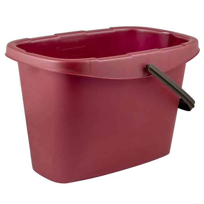 DELTA Ведро прямоугольное Step 13 л SV5007БР бордо