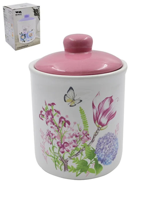 КОРАЛЛ Сахарница «Бабочка» HC220-K04