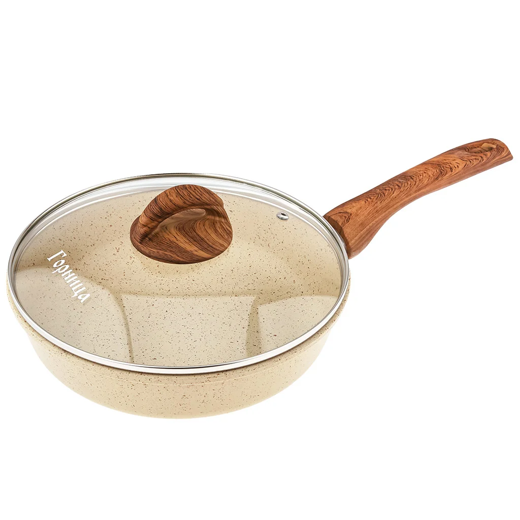 ГОРНИЦА Сковорода «Гармония Оникс» с2852он