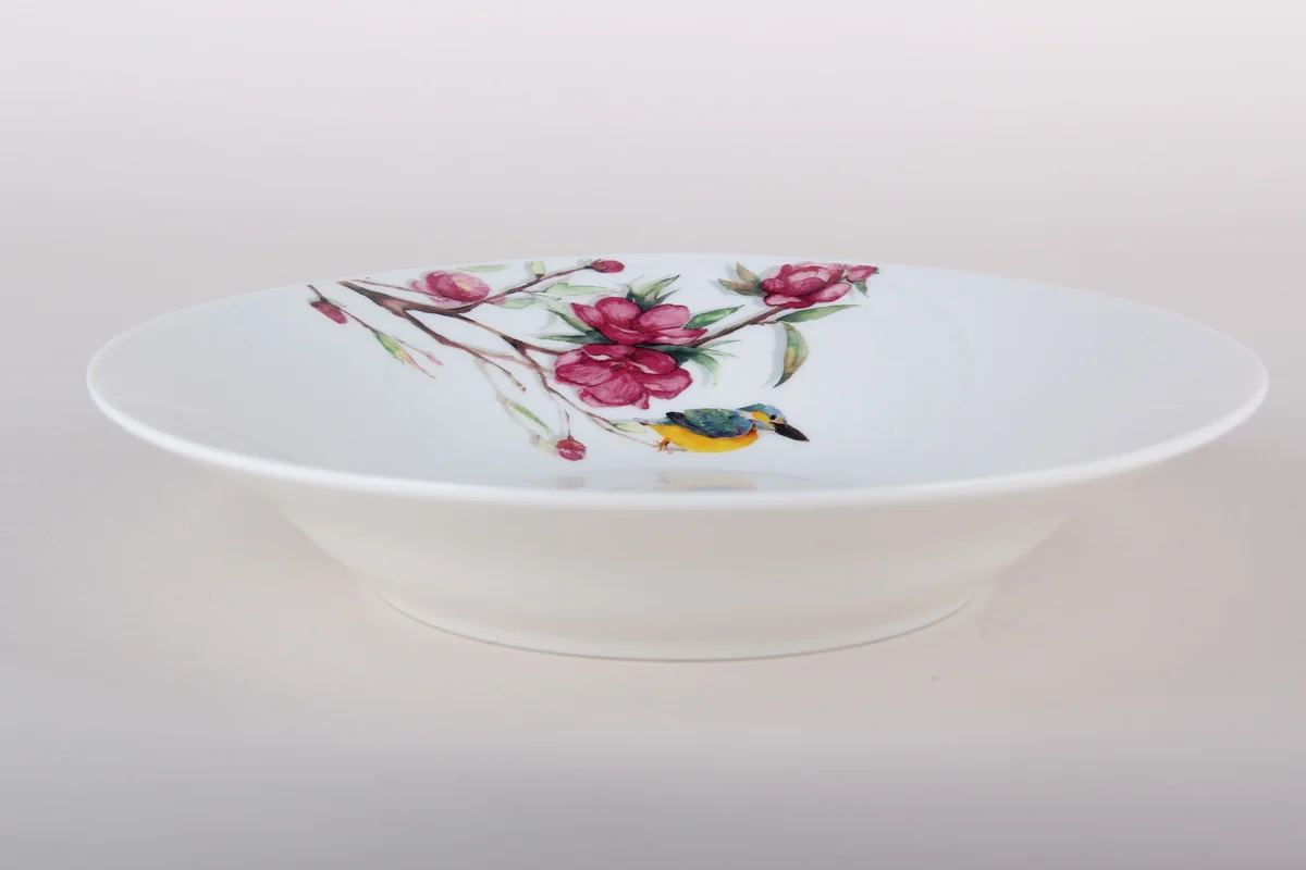 КОРАЛЛ Суповая тарелка «Магнолия» ZX2311-8SP