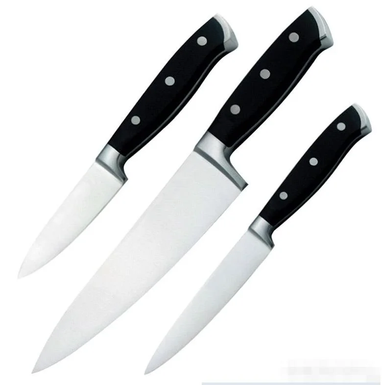 MALLONY Набор ножей цельнометаллических MEISTER (поварской, универсальный, овощной) 105098-SK