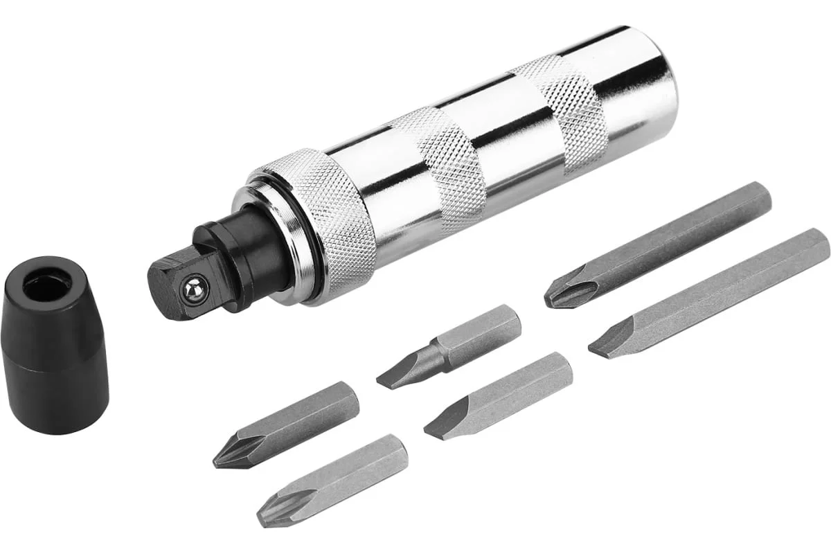 DEKO Ударная отвёртка с набором бит TZ7 065-0756