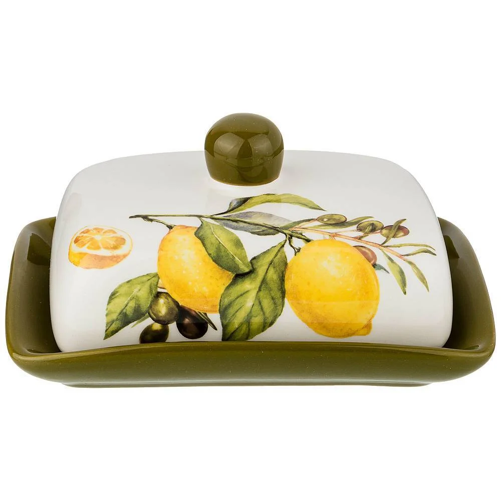 Lefard Масленка Agness Лемон Три 17*12,5*9 См 358-1566