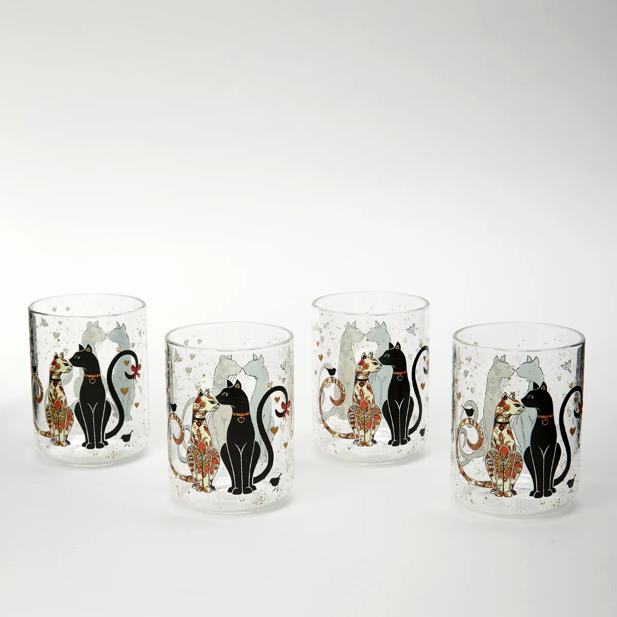 Lefard Набор Стаканов Парижские Коты Из 4-х Шт. 360 Мл 887-285