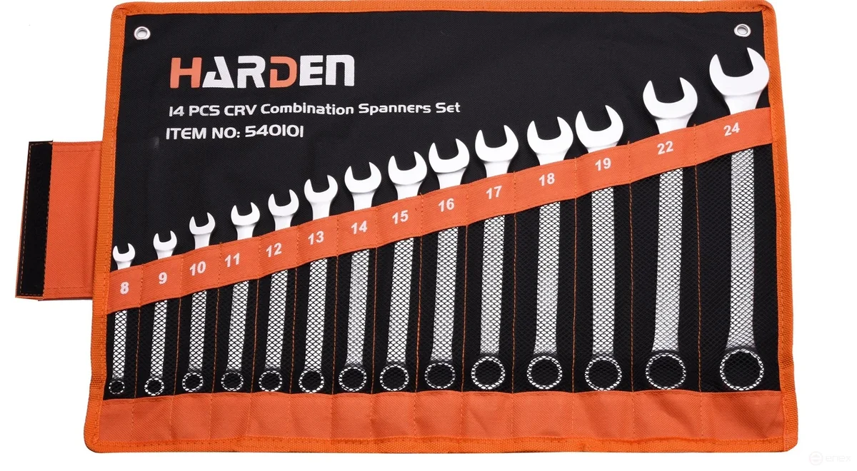 HARDEN Набор комбинированных ключей 14шт 540101