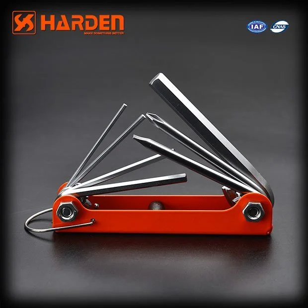 HARDEN Ключ шестигранный 8 в 1 540611