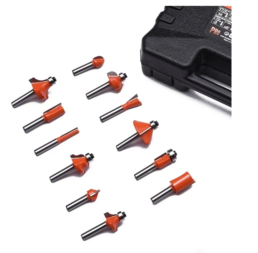 HARDEN Набор твердостплавных фрез 12шт 613212