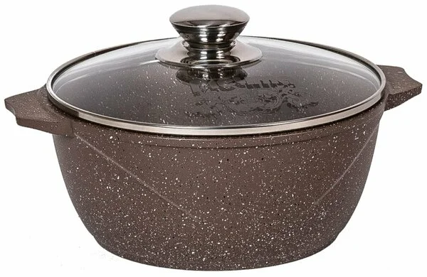 МЕЧТА Кастрюля 3 л АП Гранит brown 43806