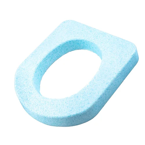 РОССПЛАСТ Сиденье для унитаза Пенопласт ГОЛУБОЕ