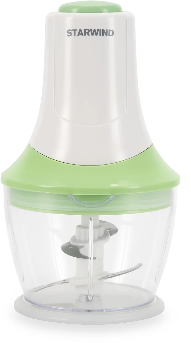 Starwind Измельчитель SCP2010 1л. 300Вт белый/зеленый