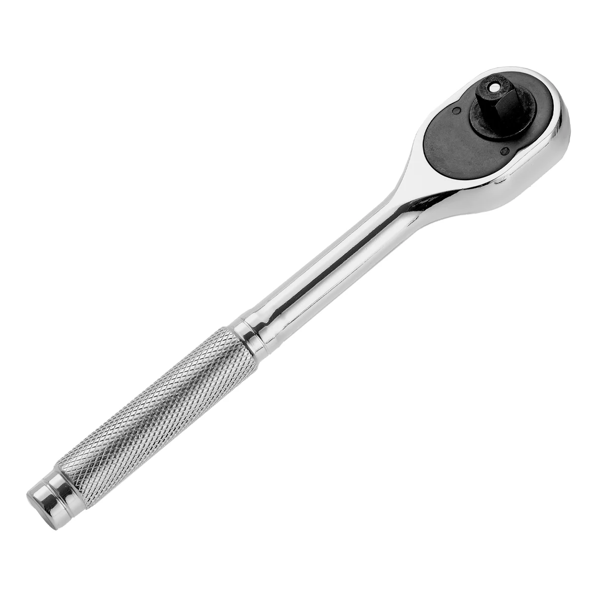 Сибртех Ключ-трещотка 3/8", 45 зубьев, цельнометаллический, с быстрым сбросом, CrV, хром 14018