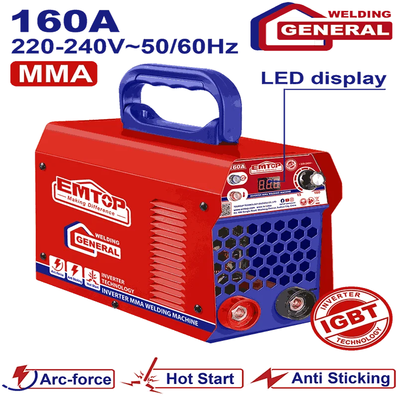 Emtop Инверторный сварочный аппарат MMA EWDEM16501