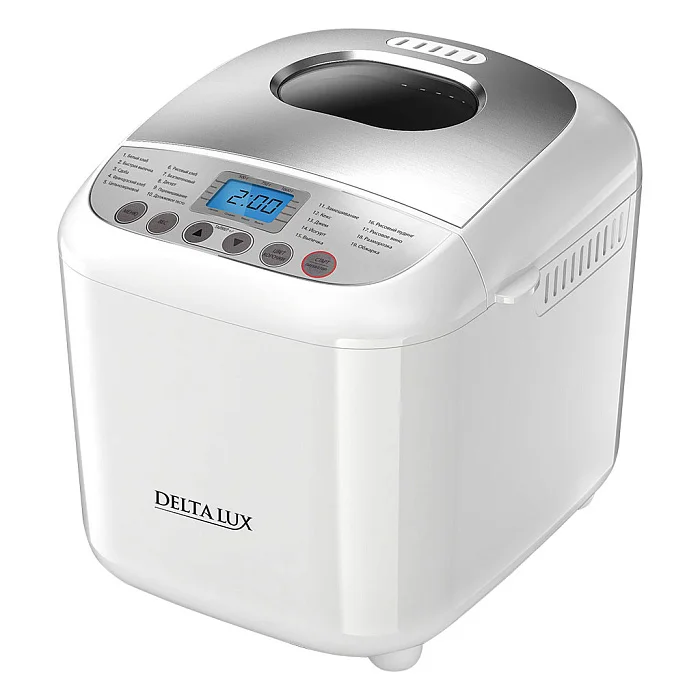 DELTA Хлебопечь DE-6000 белая