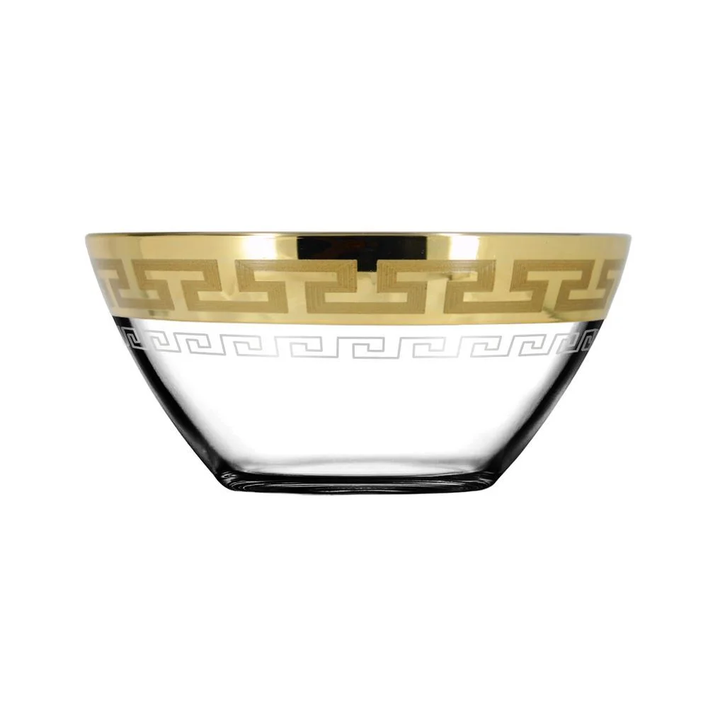 ГУСЬ ХРУСТАЛЬНЫЙ Салатник "Греческий узор" 13см.2шт. EAV03-1542/S