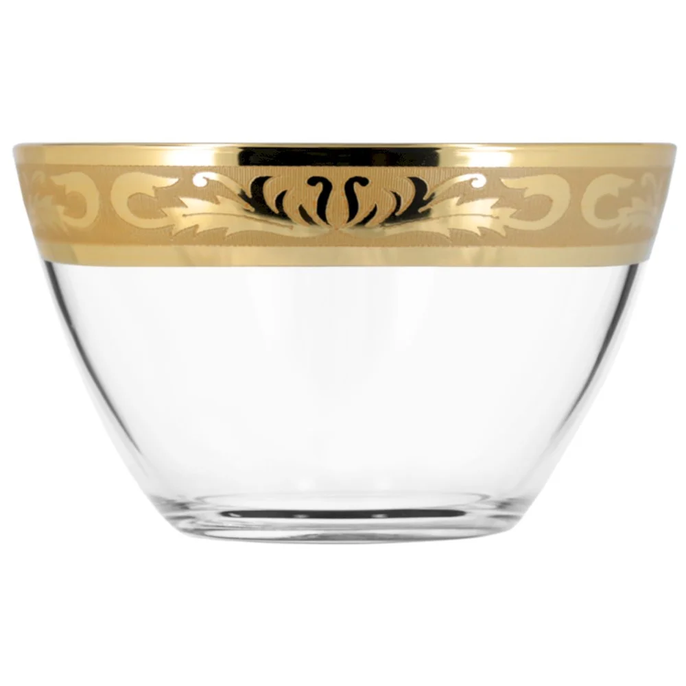 ГУСЬ ХРУСТАЛЬНЫЙ Салатник "Русский узор" 19см.1шт. EAV49-1326