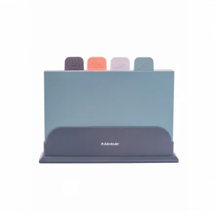 ATTRIBUTE Доска разделочная SCANDINAVIA 4шт на подставке ASK015