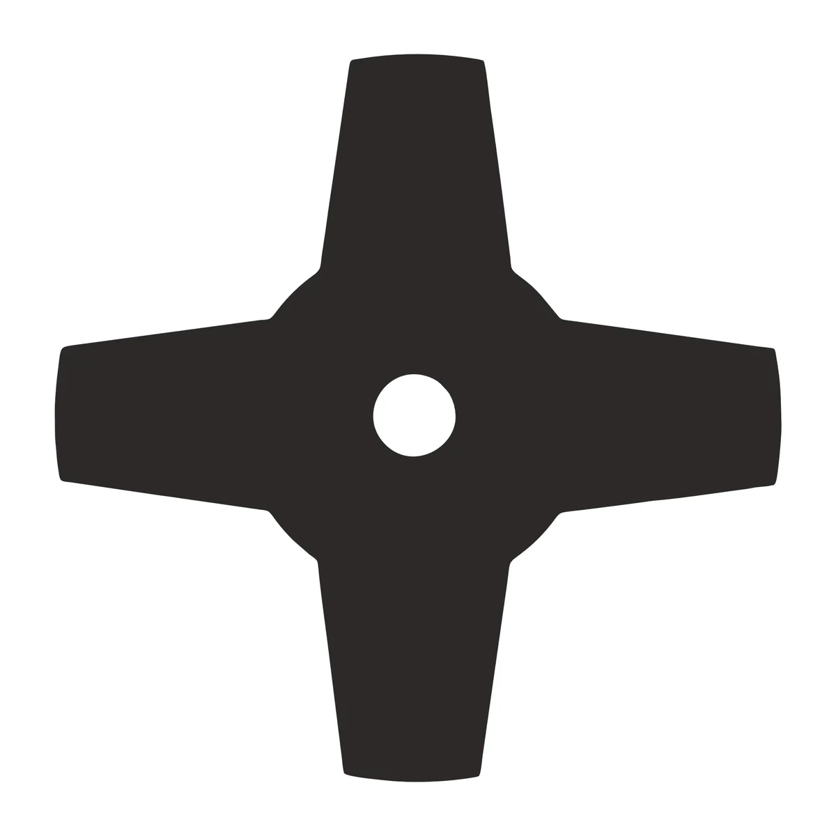 MAXPILER Диск твердосплавный 4-х лопастный для триммера МХ2300401