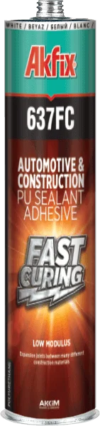 AKFIX Быстросохнущий герметик 637FC серый 600мл