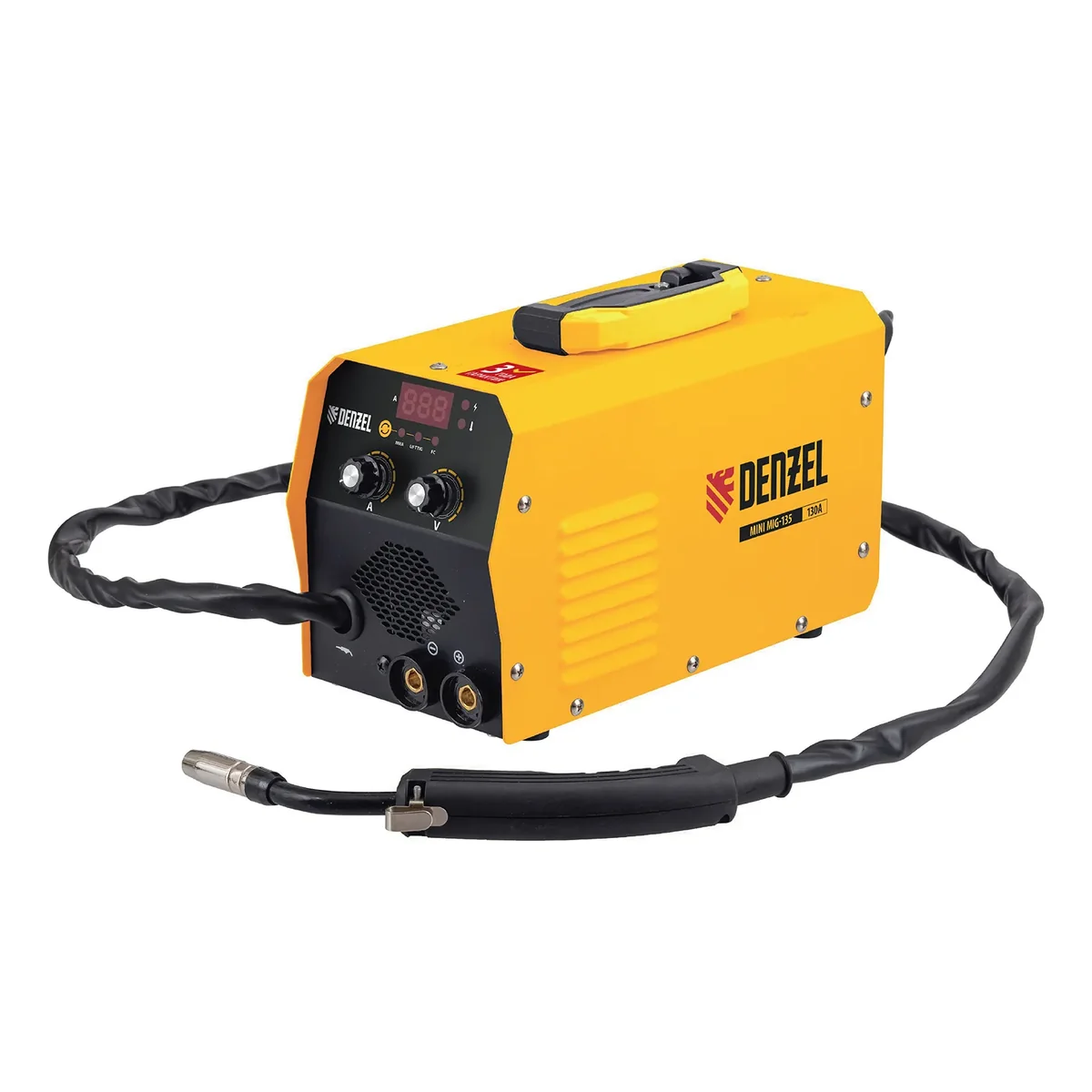 Denzel Аппарат инвертор. полуавтомат. сварки Mini MIG-135, 130 А, ПВ 60% 94308