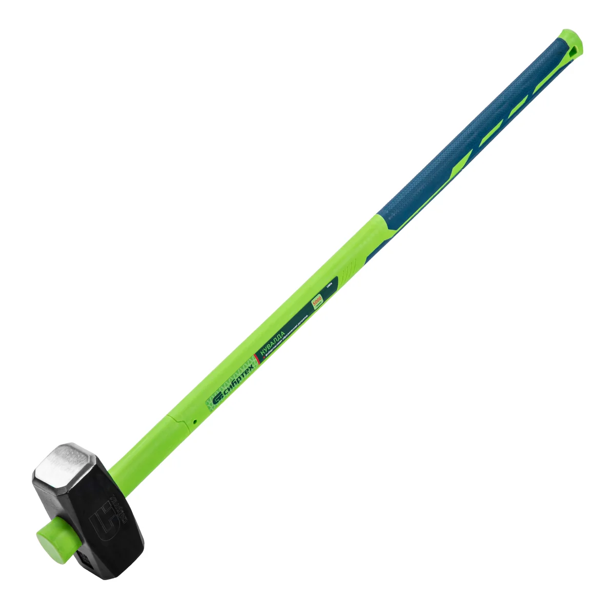 Сибртех Кувалда, 5000 г, фибергласовая обрезиненная рукоятка 10896